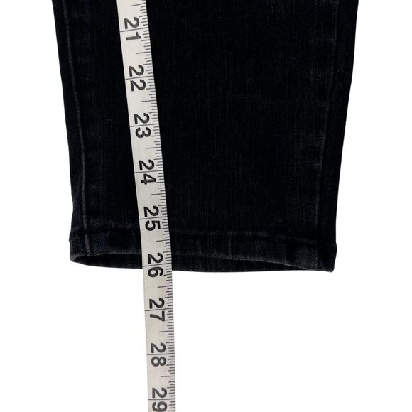 Time And True Jeans 18 Black Denim Casual Everyday Modern High Rise Basic Pants - Picture 5 of 9